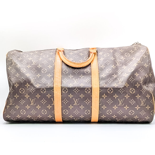 Handbag Louis Vuitton Keepall 55 Monogram Brown M41424 126055033