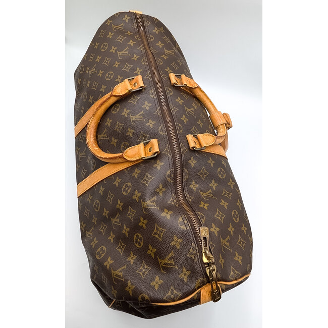Handbag Louis Vuitton Keepall 55 Monogram Brown M41424 126055033