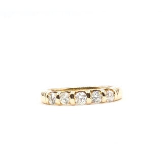 Ring Bridal .42ctw Round Diamonds 14ky 3.2mm Sz7 4.16g 226040023