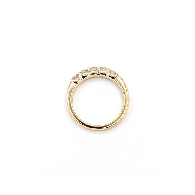 Ring Bridal .42ctw Round Diamonds 14ky 3.2mm Sz7 4.16g 226040023