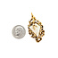 Pendant Nugget .16ctw Round Diamonds 3.5ct Australian Opal 18ky 1.6x.8" 7.94g 226050010