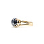 Ring Solitaire 3.25ct Round Black Diamond 14ky 3.25mm Sz6.5 3.78g 226040018