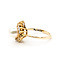 Ring Halo .20ctw Round Diamonds 7mm Pearl 14ky 14mm Sz6.5 3.59g 126040113
