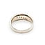 Ring Bypass .33ctw Round Diamonds 14ktt 7.3mm Sz10 7.9g 126040114