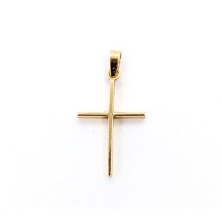Pendant Cross 14ky .9x.5" .71g 126032003