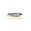 Ring Invisible Set 1.00ctw Round & Princess Diamonds .40ctw Rubies 14kw 5.75mm Sz6.5 4.98g 126040119
