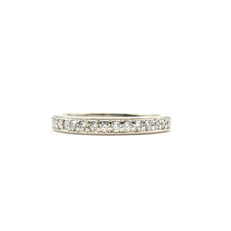 Ring 0.20ctw Round Diamonds 14kw 2.6mm Sz6 2.61g 126040127