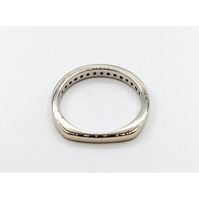 Ring 0.20ctw Round Diamonds 14kw 2.6mm Sz6 2.61g 126040127