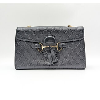 Handbag Gucci Emily Chain Flap Leather 126055044