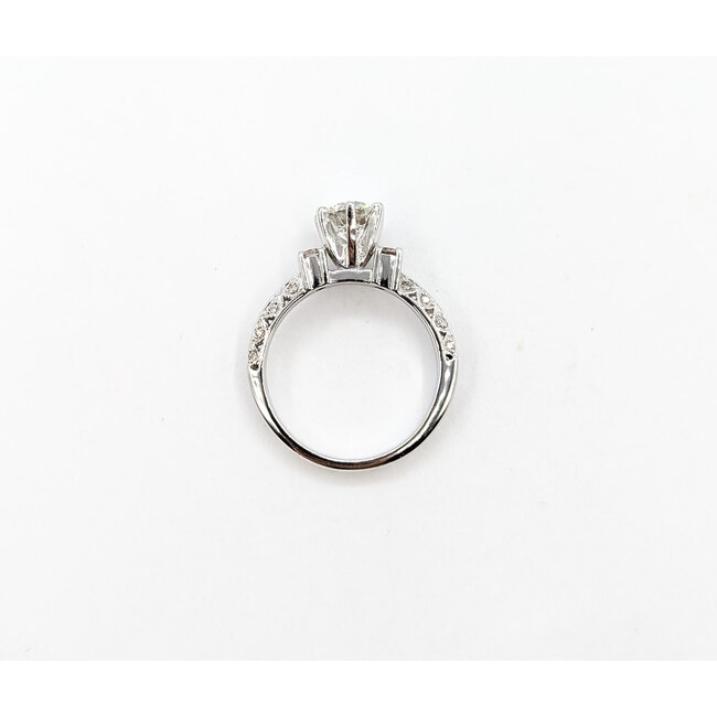 Ring Engagement 1.09ct RB Lab Grown Diamond GSI: 71706930320 .24ctw Diamonds 14kw Sz6.5 3.85g 123110020