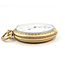 Pocket Watch Hampton Watch Company "Saftey Pinion" No. 340 48mm Gold Plate Watch Only 126046023