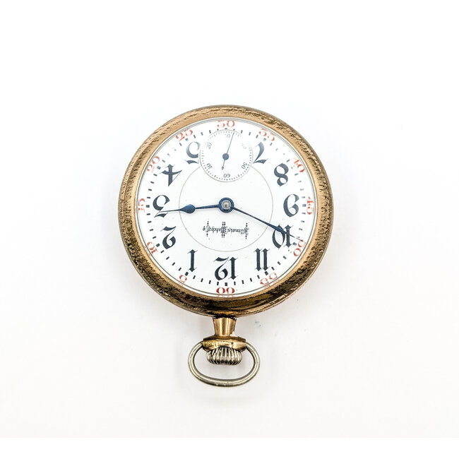 Pocket Watch Illinois Watch Company "Illinois Special" Yr. 1900 53.5mm Gold Plate Watch Only 126046021