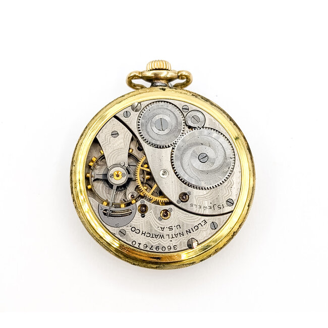 Pocket Watch Illinois Watch Company "Illinois Special" Yr. 1900 53.5mm Gold Plate Watch Only 126046021