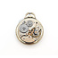 Pocket Watch Hamilton 992 Yr. 1918 50mm White Gold Plate Watch Only 126046020