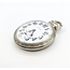 Pocket Watch Illinois Watch Company Bunn Special Yr. 1926 50mm White Gold Plate Watch Only 126046019