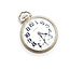 Pocket Watch Illinois Watch Company Bunn Special Yr. 1926 50mm White Gold Plate Watch Only 126046019