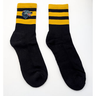 Socks Gucci Angry Wolf Black & Yellow 126055057