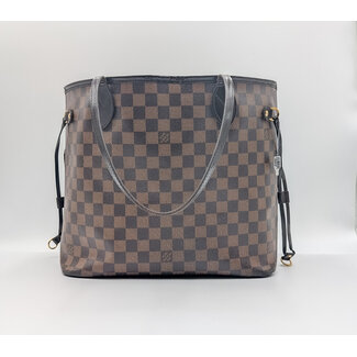 Handbag Louis Vuitton Neverfull MM Damier Ebene 126055061