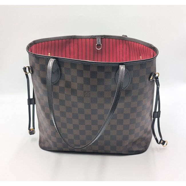 Handbag Louis Vuitton Neverfull MM Damier Ebene 126055061