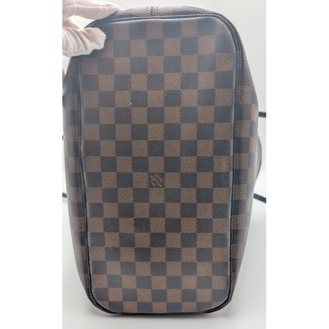Handbag Louis Vuitton Neverfull MM Damier Ebene 126055061