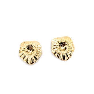 Earring Jackets Flower Pedal 14ky .75" 1.26g 126052024