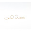 Earrings Circle Dangle 14ky 1.5x.6" 1.11g 126052026