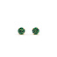 Earrings Stud Screwback .75ctw Green Tsavorite Garnet 14ky .2" 1.38g 126050053