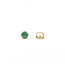Earrings Stud Screwback .75ctw Green Tsavorite Garnet 14ky .2" 1.38g 126050053