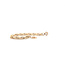 Earrings Rope Dangle Buttercup .05ctw Round Diamonds 14ky 1.4x.1" 3.35g 126050051