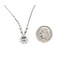 Necklace Halo .30ctw Round Diamonds GIA Report: 2231584344 .53ct Green to Purple Color Changing Alexandrite 850pt 16.5" 6.78g 125060142