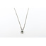 Necklace Halo .30ctw Round Diamonds GIA Report: 2231584344 .53ct Green to Purple Color Changing Alexandrite 850pt 16.5" 6.78g 125060142