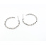 Earrings Ivanka Trump Inside/Outside Hoops 3.72ctw Round, Baguette & Marquise Diamonds 14ky 3mm 1.3x1.1" 8.37g 126050039