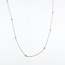 Necklace Diamonds-By-The-Yard .20ctw Round Diamonds 14kw 2.6mm 16-18" 2.06g 126050063