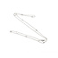 Necklace Diamonds-By-The-Yard .20ctw Round Diamonds 14kw 2.6mm 16-18" 2.06g 126050063