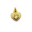 Pendant Judith Ripka Heart Cable .60ctw Round Diamonds 38x28mm Canary Crystal 18ky 1.5x1.25" 22.51g 126050054