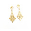 Earring Jackets Ornate Dangle 14ky 1.3x.5" 2.17g 126052023