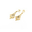 Earring Jackets Ornate Dangle 14ky 1.3x.5" 2.17g 126052023