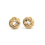 Earrings Stud Knot 14ky 12mm 3.18g 126052025