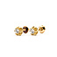 Earrings Stud Buttercup Screwback .36ctw Round Diamonds 14ky .25" 1.51g 126050047