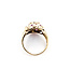 Ring Dome 3.6ct London Blue Topaz 14ky 18x16mm Sz8.5 6.12g 126050065
