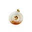 Pendant Drop 23ct Multi-color Jade 14ky 1.4x1.05" 5.87g 226050020