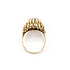 Ring Dome .12ctw Round Diamonds 14ky 14mm Sz9.5 7.3g 126050064