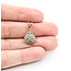 Pendant Tear Drop .33ctw Round & Baguette Diamonds 10ktt .75x.4" 1.16g 126050074