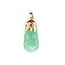 Pendant Carved 30ct Green Jade 18ky 1.75x.75" 8.95g 226050014