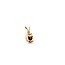 Pendant Drop .01ct Round Diamond .8ct Red Garnet 10ky 12x5mm .5g 126050076