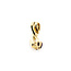 Pendant Slide .06ctw Round Diamonds .50ct Red Ruby 14ky .8x.3" 1.76g 126050059