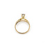 Ring Tappered .60ctw Round Diamonds 14ky 2.35mm Sz5.5 2.9g 126050043