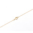 Pendant Cross W/Chain 0.40ctw Round Diamonds 0.45ctw London Blue Topaz 10ky 18" 1.49g 126040087