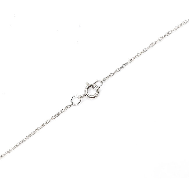 Pendant Cross W/Chain 0.40ctw Round Diamonds 0.36ctw Purple Amethyst 10kw 18" 1.51g 126040086