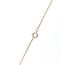 Necklace Twist Link 14ky .9mm 19" .9g 126052022